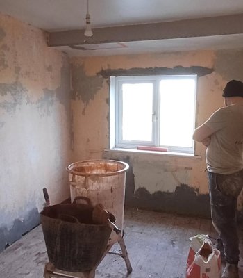 Room renovation in progress